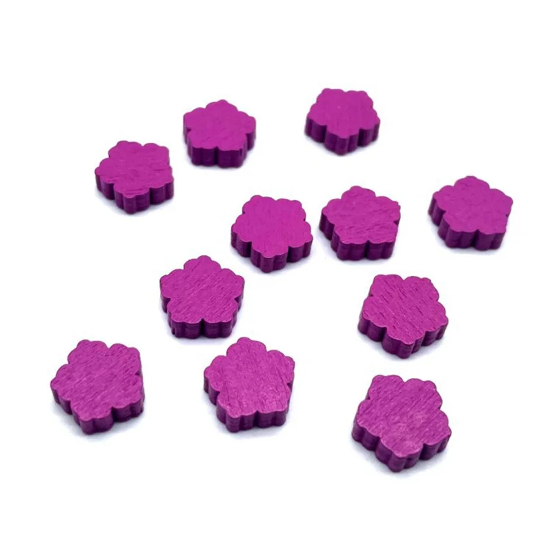 10pcs/set Mini Wooden Color Ma - Board Game Catan ulasan dan harga